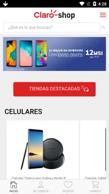 Claro Shop android App screenshot 0