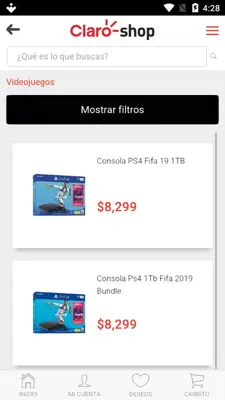 Claro Shop android App screenshot 5