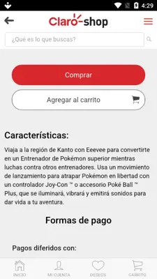 Claro Shop android App screenshot 6